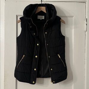 Black Puffer Vest by Best Mountain